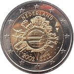 2012 - 10 anni dell'euro versione olandese