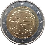 2009 - 10 anni dell'Unione economica e monetaria versione slovena