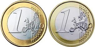 1 euro con errore di mappa
