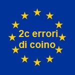 Moneta da 2 centesimi con errore di conio