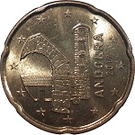 20 centesimi Andorra