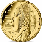 20 centesimi Francia v2 Joséphine Baker