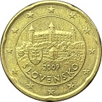 20 centesimi Slovacchia