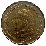 20 centesimi Vaticano v1