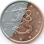 5 centesimi con errore di ramatura