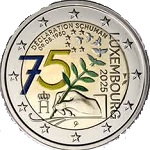 2025 - 75 anni della Dichiarazione Schuman (Colore)